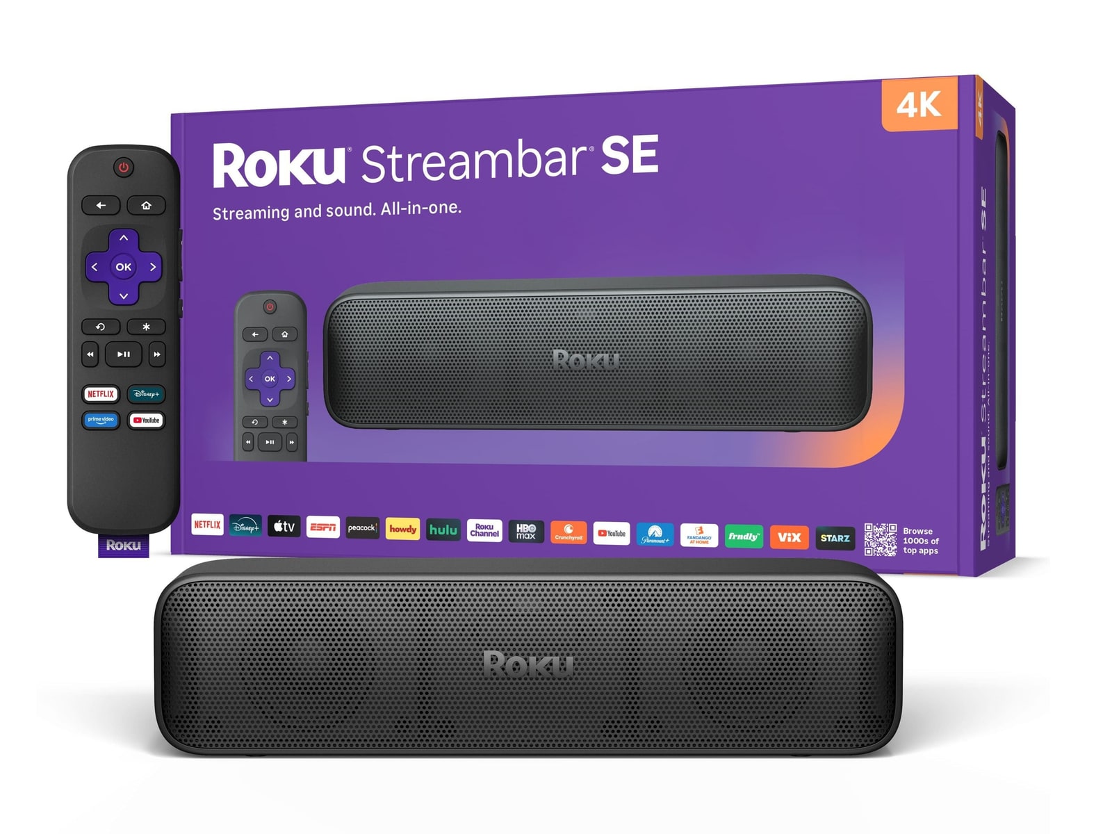 Roku - Streambar SE Streaming Devices
