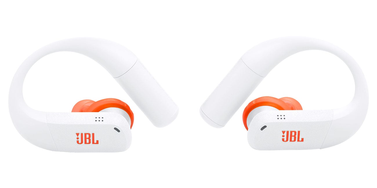 JBL - Endurance Peak 4 Bluetooth 5.4 True Wireless Earbuds - White