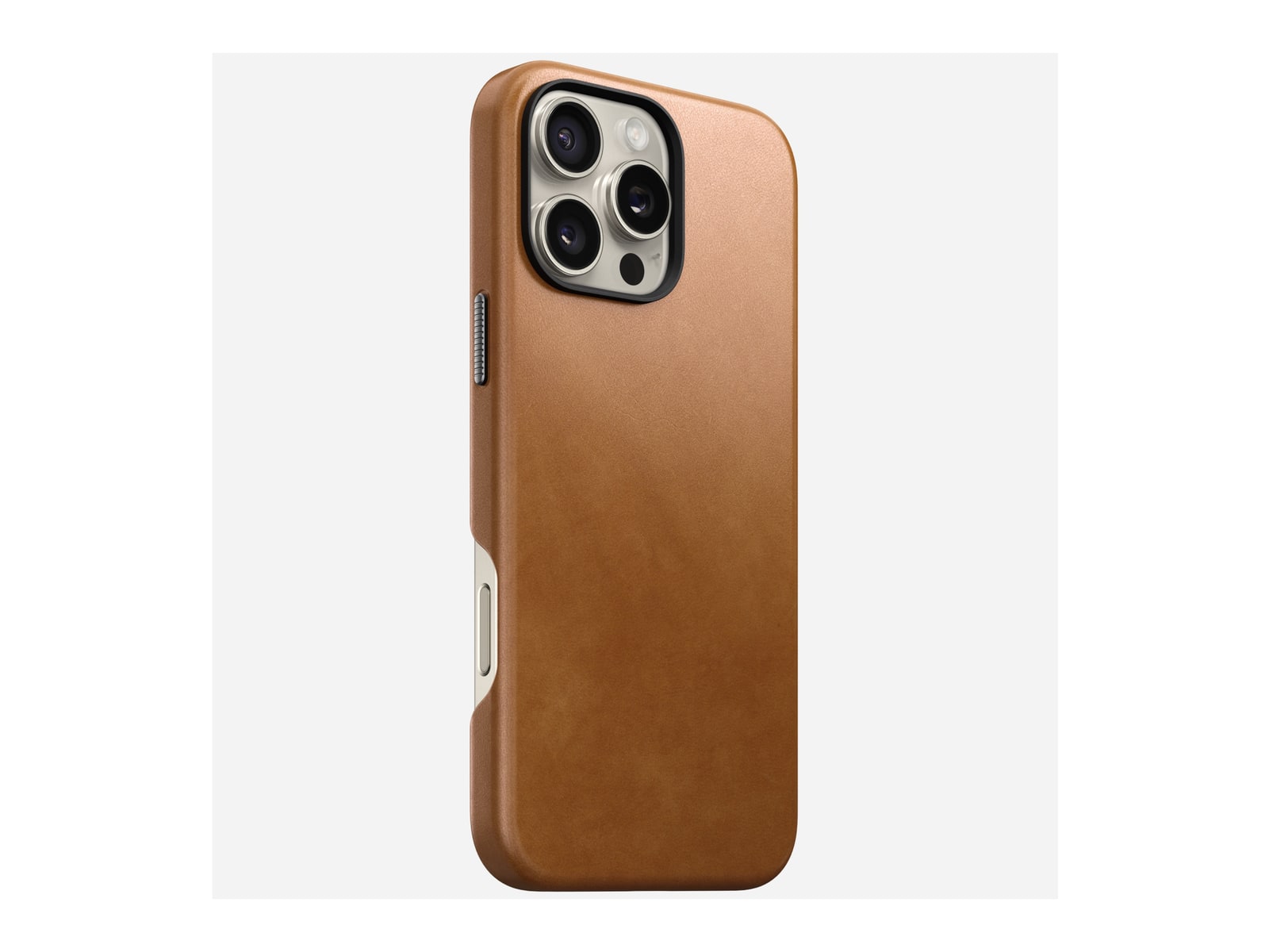 Nomad - Traditional Leather Case - iPhone 16 Pro Max - English Tan
