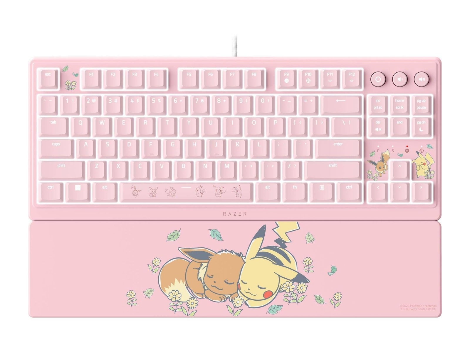 Razer - Ornata V3 Tenkeyless Pikachu Eevee Keyboards