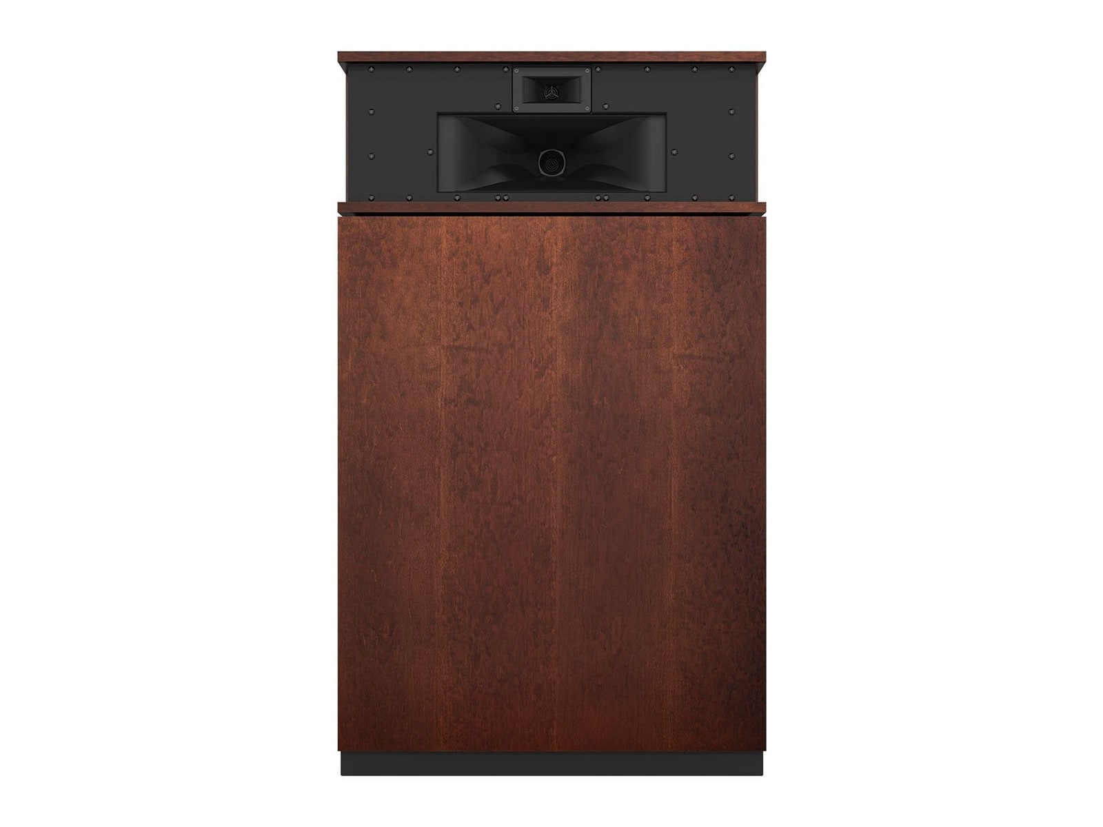 Klipsch - Klipschorn AK7 Fully Horn-Loaded in American Auburn (Each) Speakers - Brown
