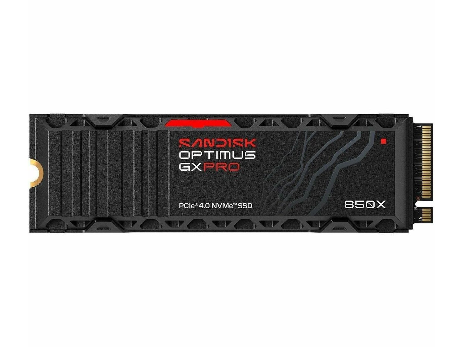 SanDisk - Optimus GX PRO 850X Heatsink 4TB Storage Drives - PCIe 4.0 NVMe
