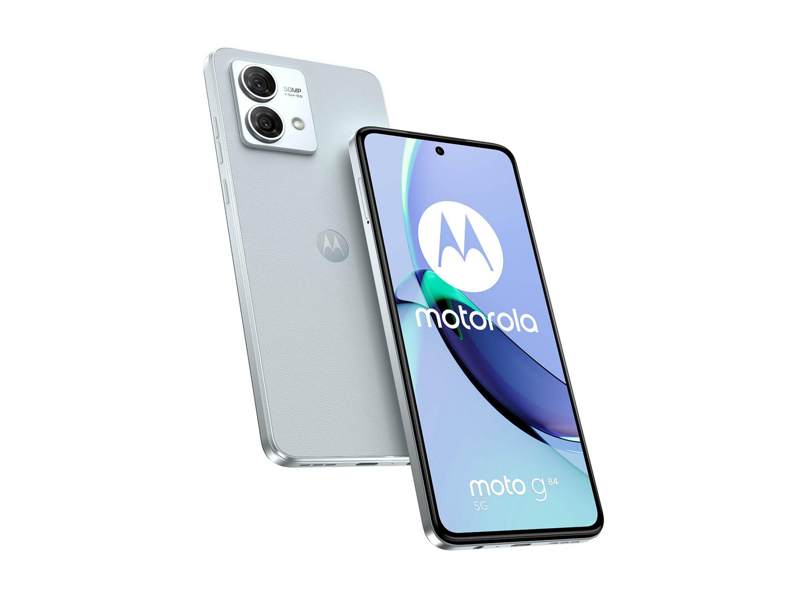 Motorola - Moto G84 5G 256GB - Marshmallow Blue