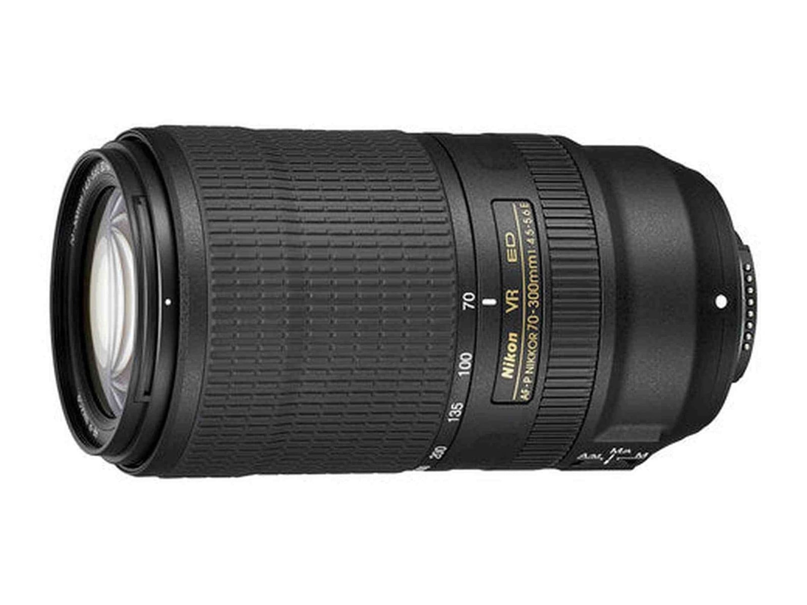 Nikon - NIKKOR 70-300mm f/4.5-5.6E ED VR Camera Lenses - Black