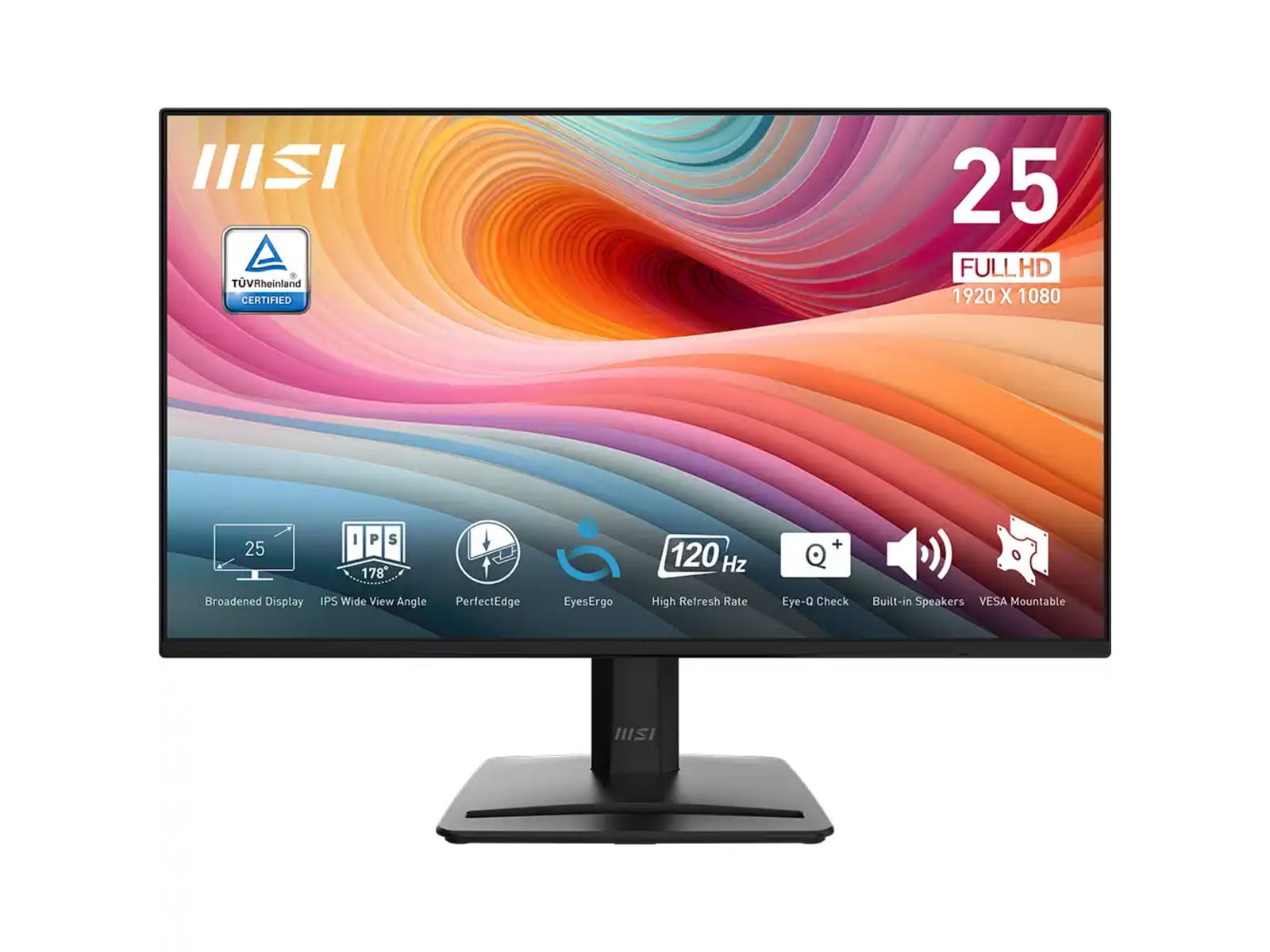 MSI - 24.5" PRO MP252 E2 Full HD 120Hz Professional Monitors