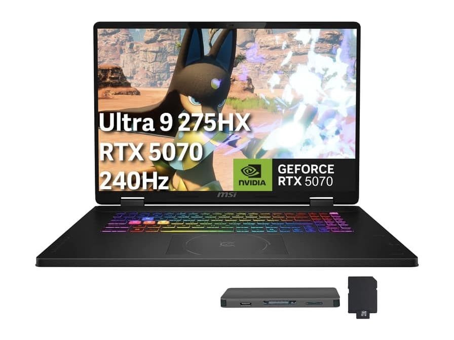 MSI - Crosshair 18 18 inch - Intel Core Ultra 9 275HX chip - 32GB Memory - 1TB SSD