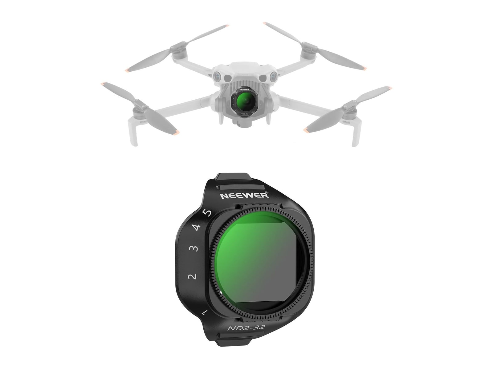 Neewer - Variable ND Filter For DJI Mini 5 Pro Drone Camera Accessories