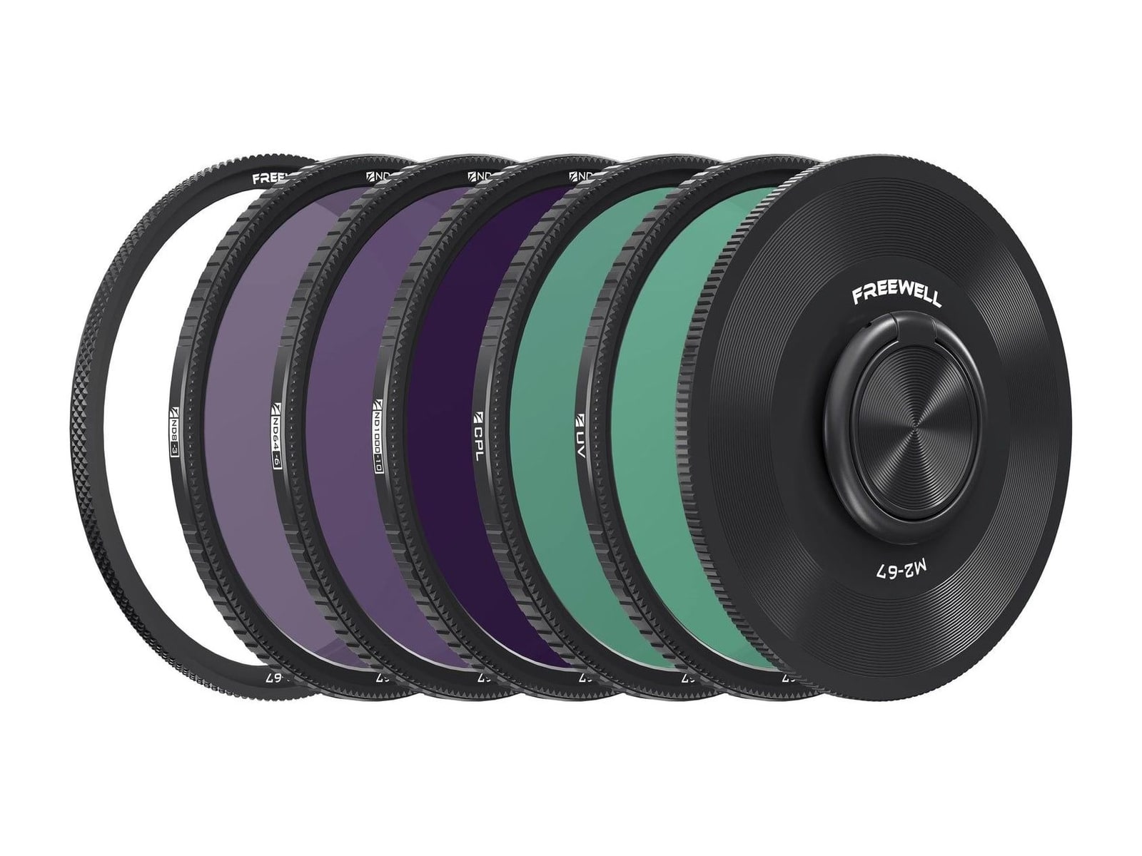 Freewell - M2 Magnetic Quick Swap Filter 5 Pack 67mm Camera Accessories