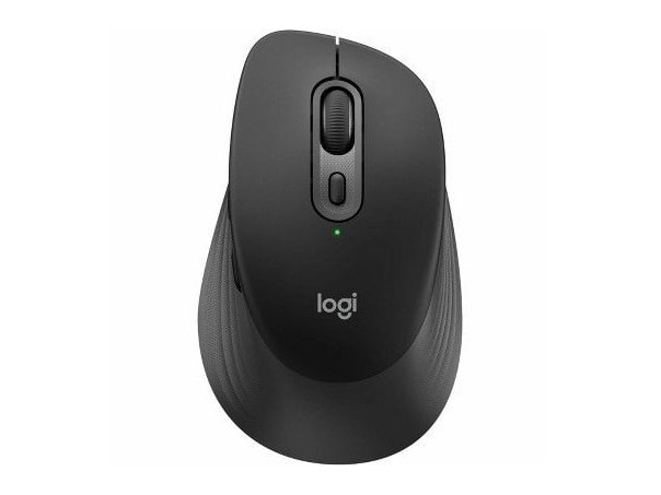 Logitech - Signature Comfort M840 L Bluetooth Wireless Mice - Black