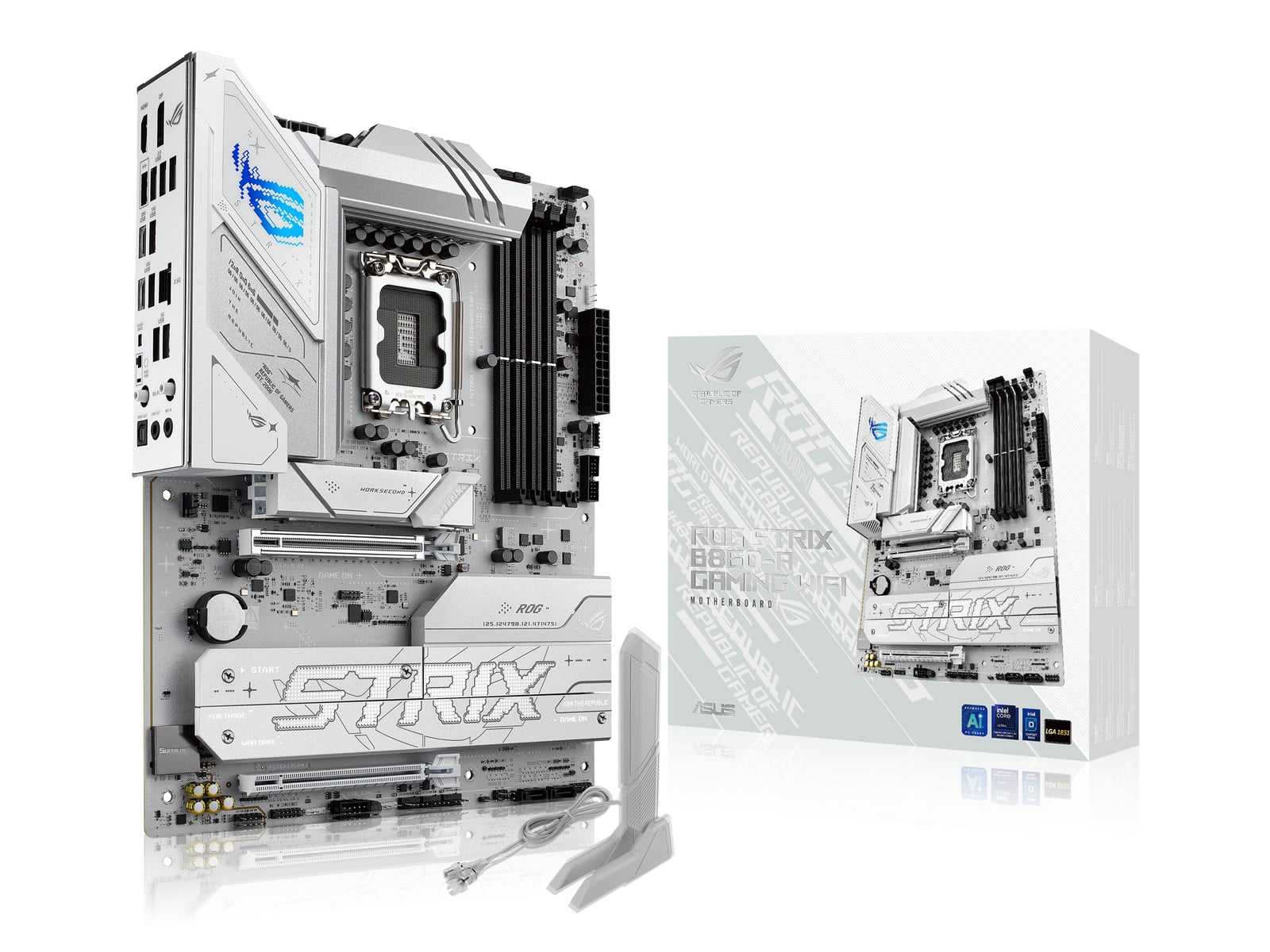 ASUS - ROG Strix B860-A Gaming WiFi Motherboards - PCI Express 5.0 x16