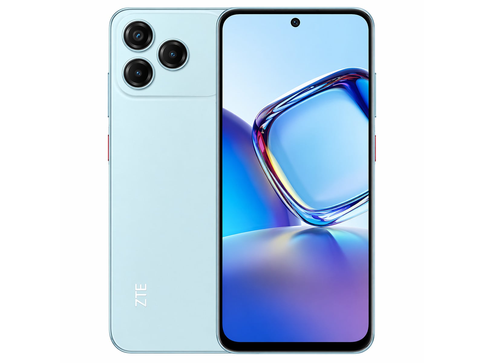 ZTE - Blade V80 Vita 4G LTE 256GB - Celadon Cyan