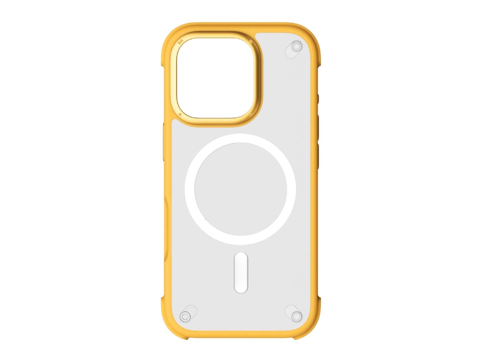 MOMAX - CaseFORM Air Shock Proof Case - iPhone 16 Pro Max - Yellow