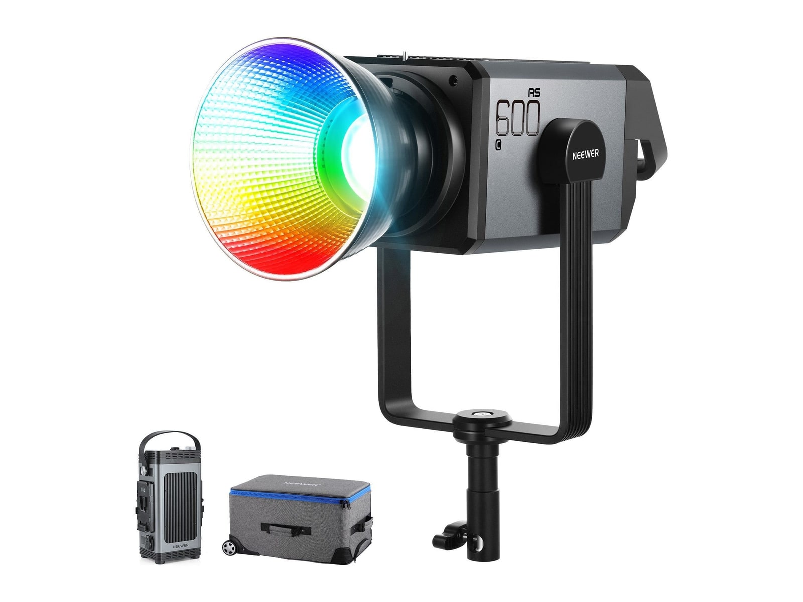 Neewer - AS600C 600W Output RGB COB Studio Video Light Camera Accessories