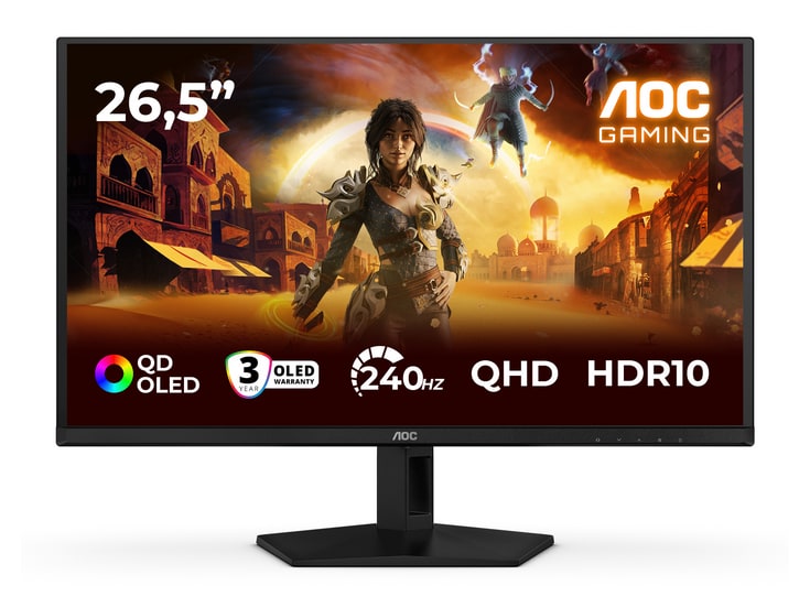 AOC - 26.5" Q27G41ZDF QHD 240Hz Gaming Monitors (EU)
