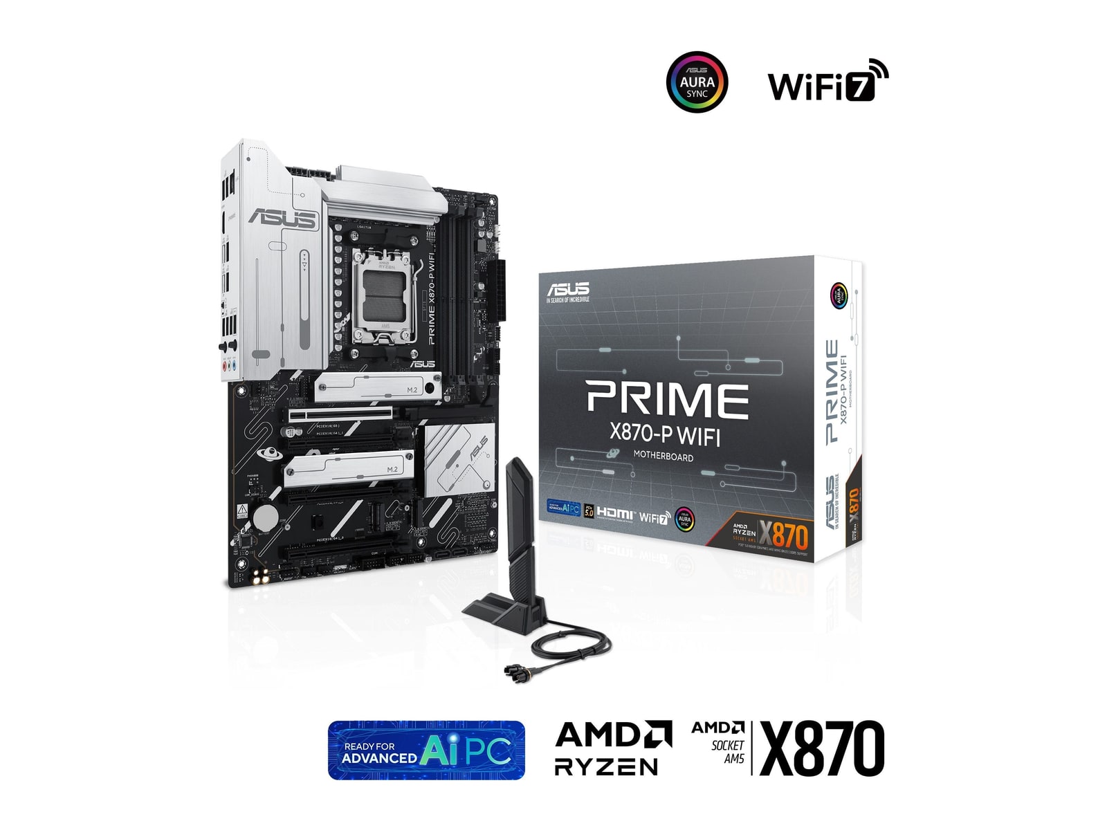 ASUS - Prime X870-P WiFi Motherboards