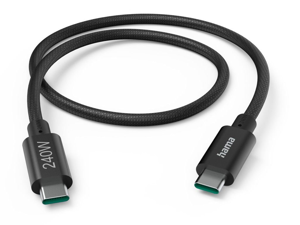 Hama - Full-Featured 1.5 m Black USB Cables