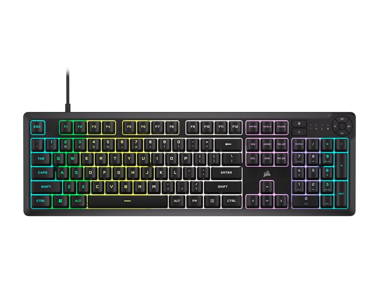 Corsair - K55 CORE RGB Keyboards - Black