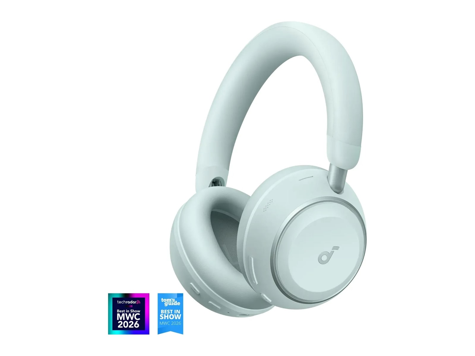 Soundcore - Space 2 Bluetooth Over-Ear Headphones - Seafoam Green