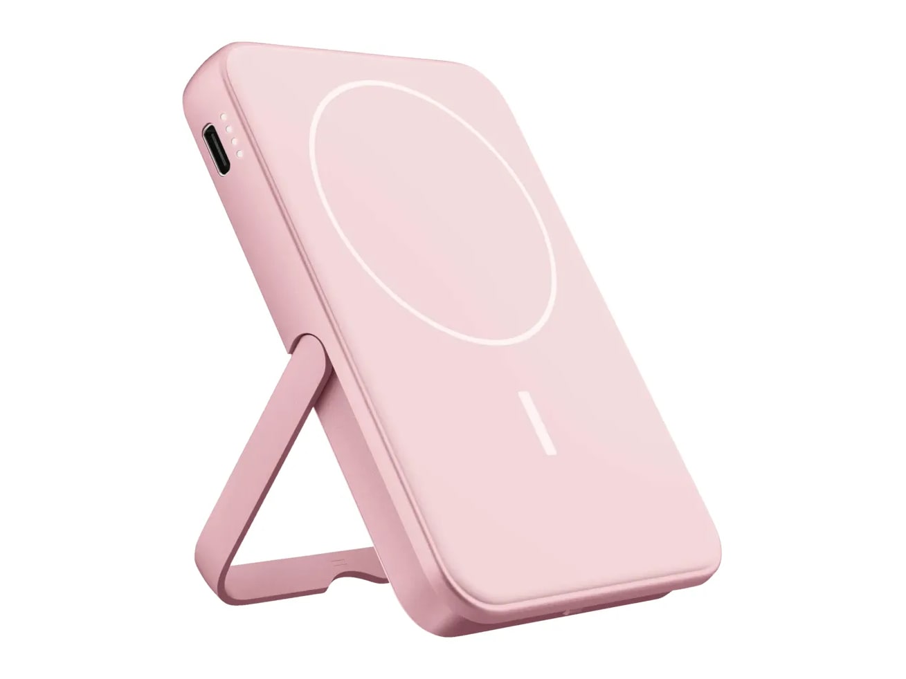 Fresh 'n Rebel - Magnetic Wireless Powerbank 5000 mAh Pastel Pink Power Banks