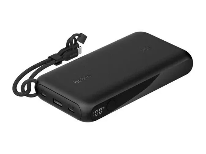 Belkin - BoostCharge Power Bank 20K with Display Black Power Banks