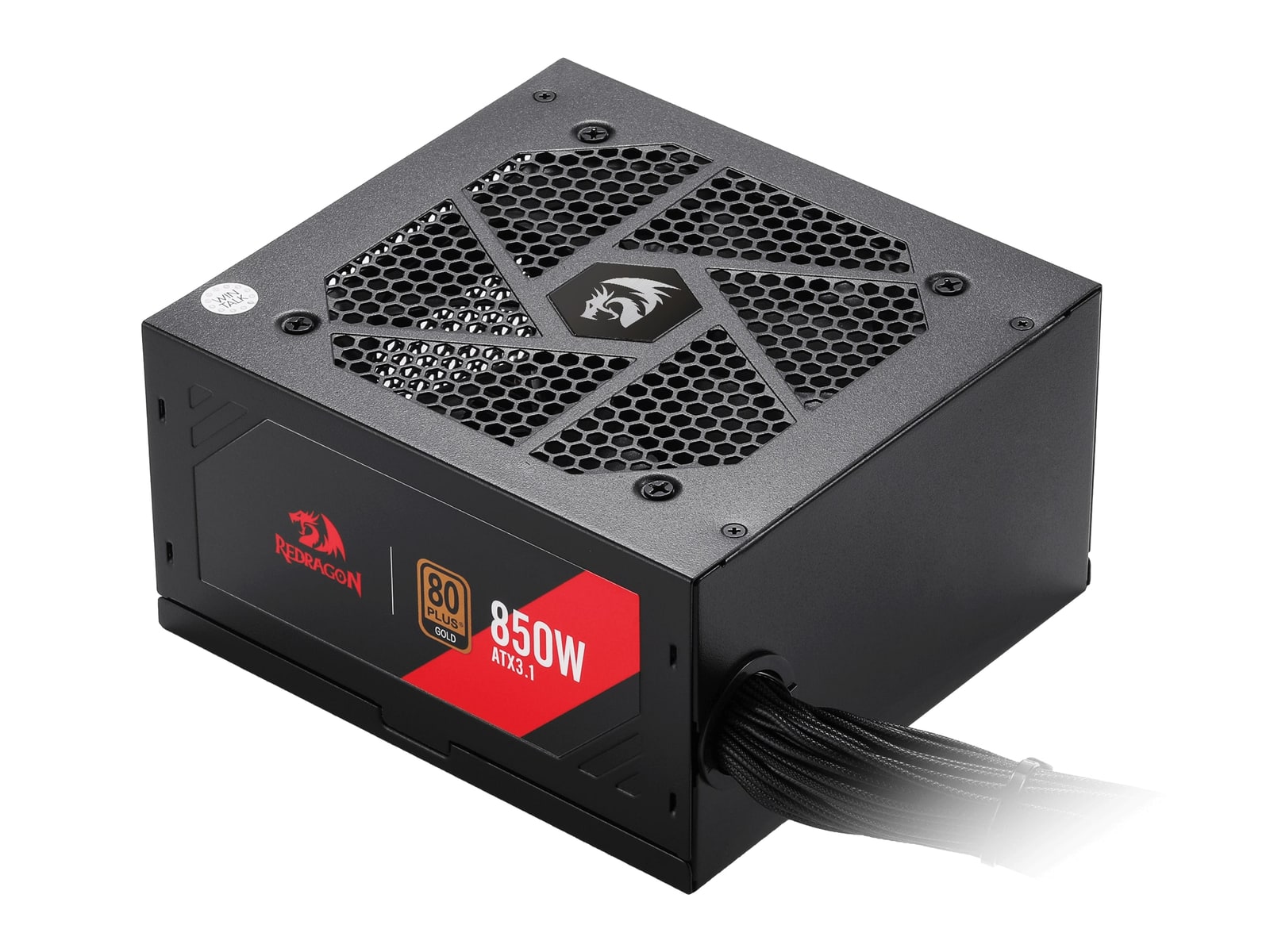 Redragon - RGMS-850W PRO 80+ Gold ATX 3.1 - Black Power Supplies
