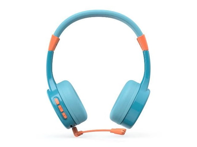 Hama - Teens Guard II Wireless On-Ear Headphones - Blue, Orange