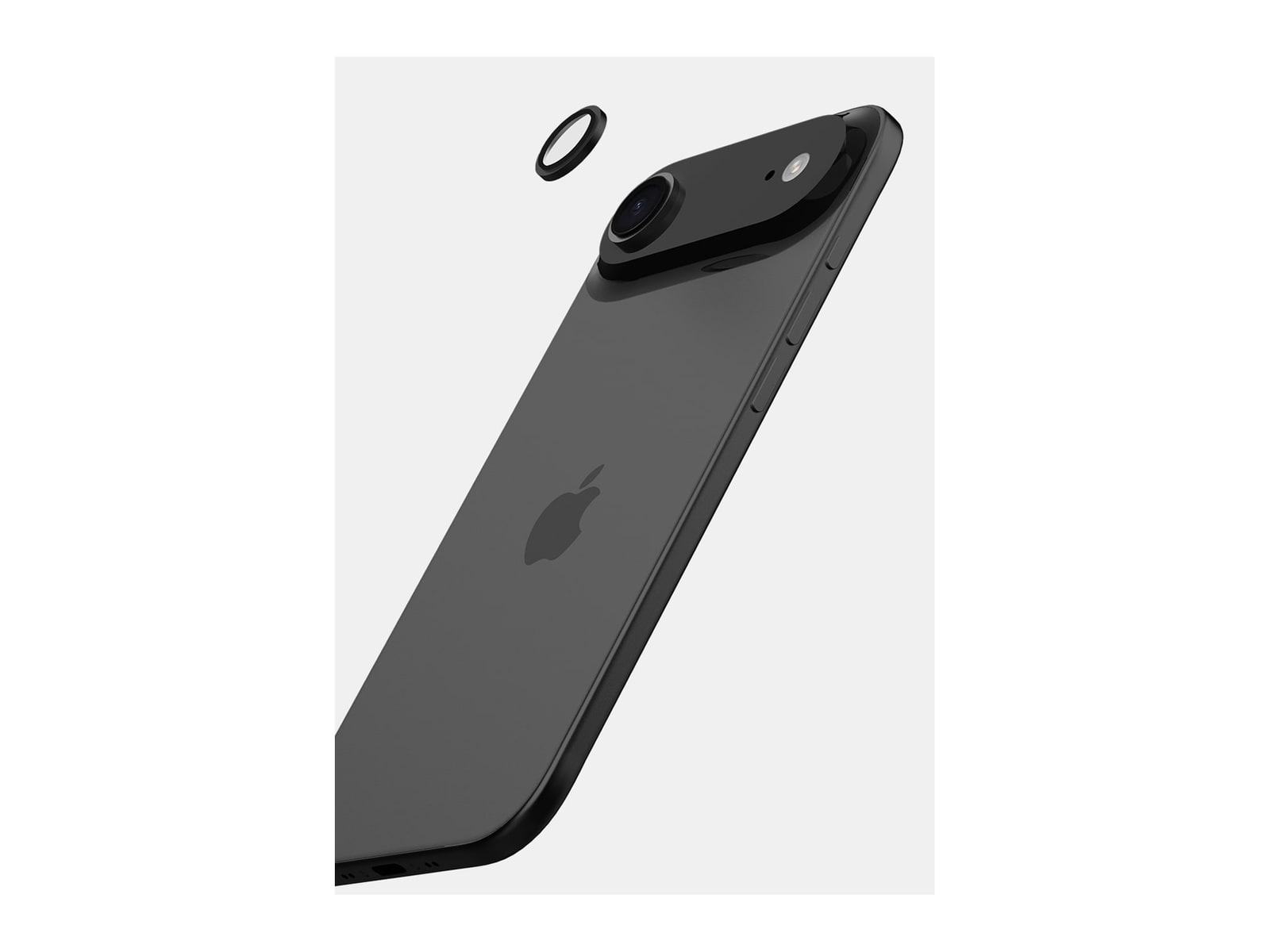 ITSKINS - HYBRID DEFENSE LENS - iPhone Air - Black