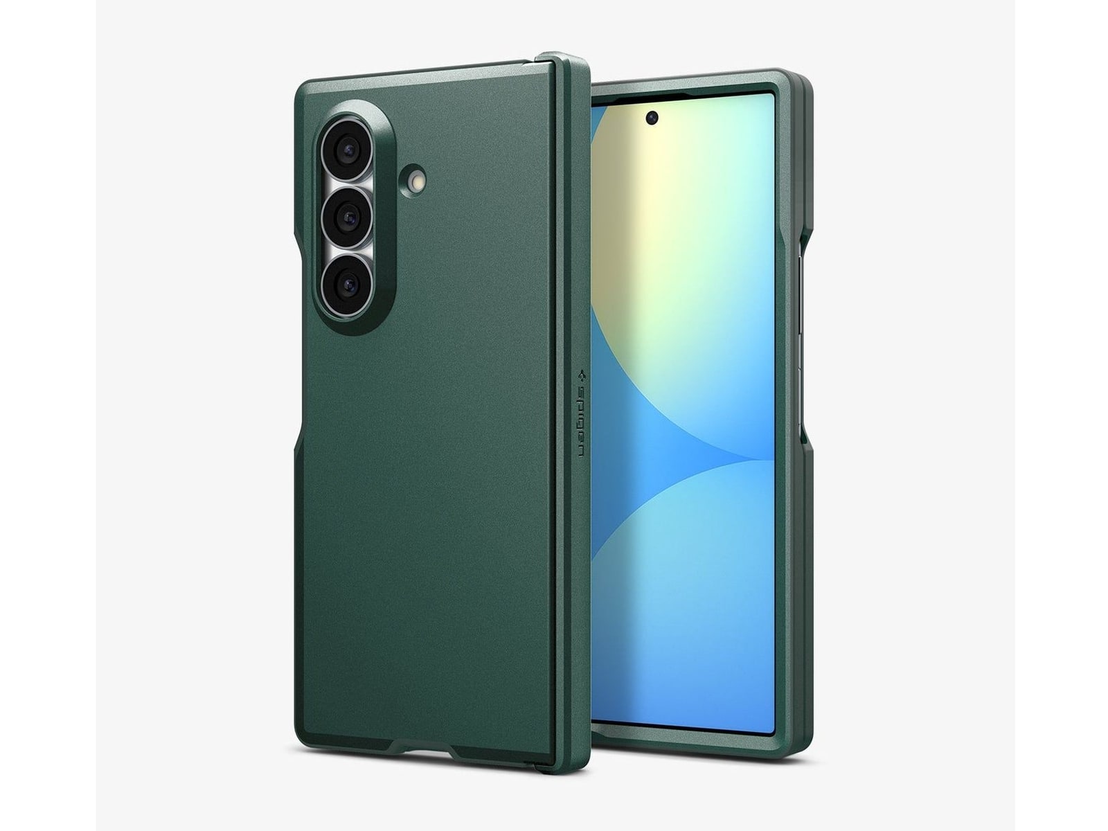 Spigen - Tough Armor Pro (Mag Fit) - Galaxy Z Fold 8 Ultra - Abyss Green
