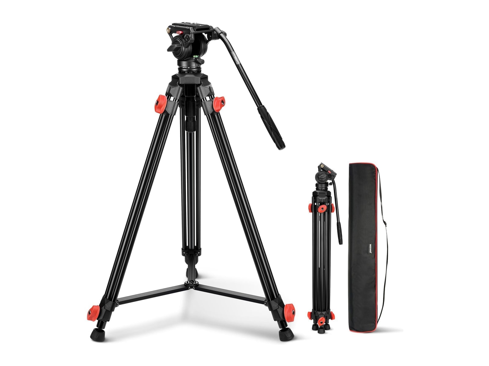 Neewer - TP73 65" Heavy Duty Yet Lightweight Video Tripod Camera Accessories