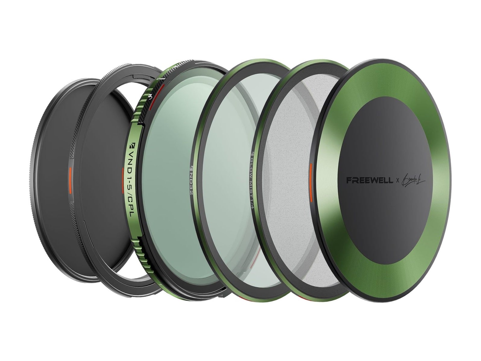 Freewell - Brandon Li Variable ND/CPL Pro Kit - 82mm Camera Accessories