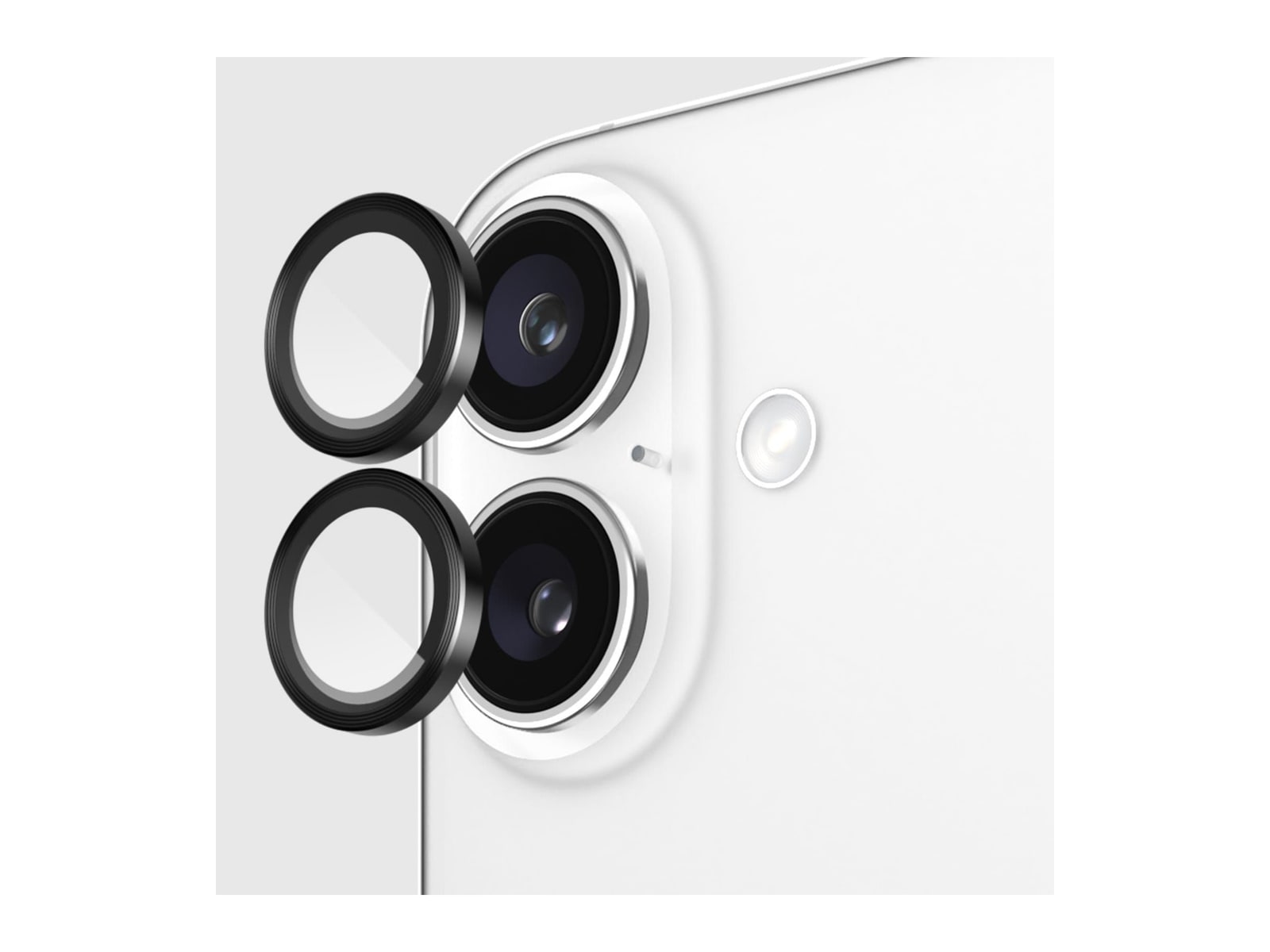 Pelican - Camera Lens Protector iPhone 16 / 16 Plus - Black