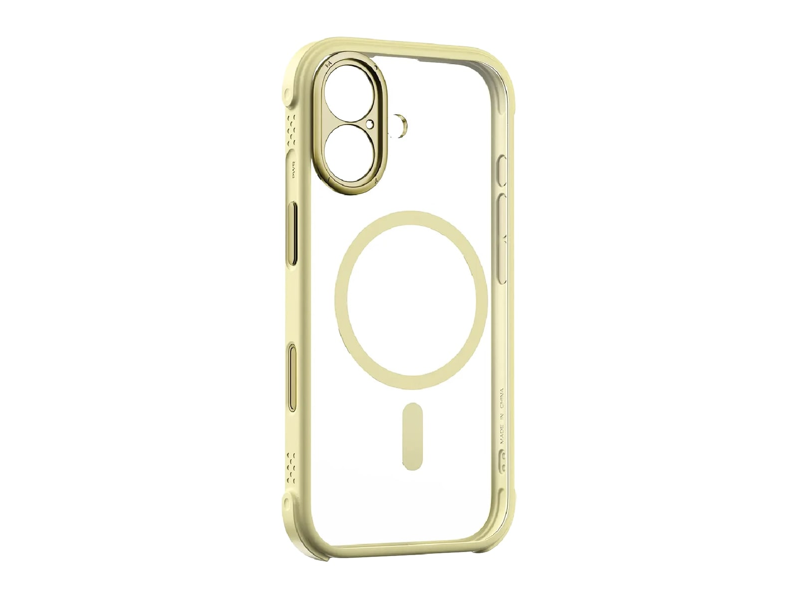 MOMAX - CaseFORM Air Magnetic Case - iPhone 17 - Cream Soda