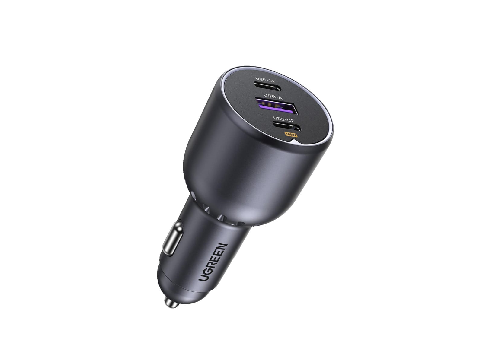 UGREEN - 130W 3-Port Fast Car Charger Car Chargers