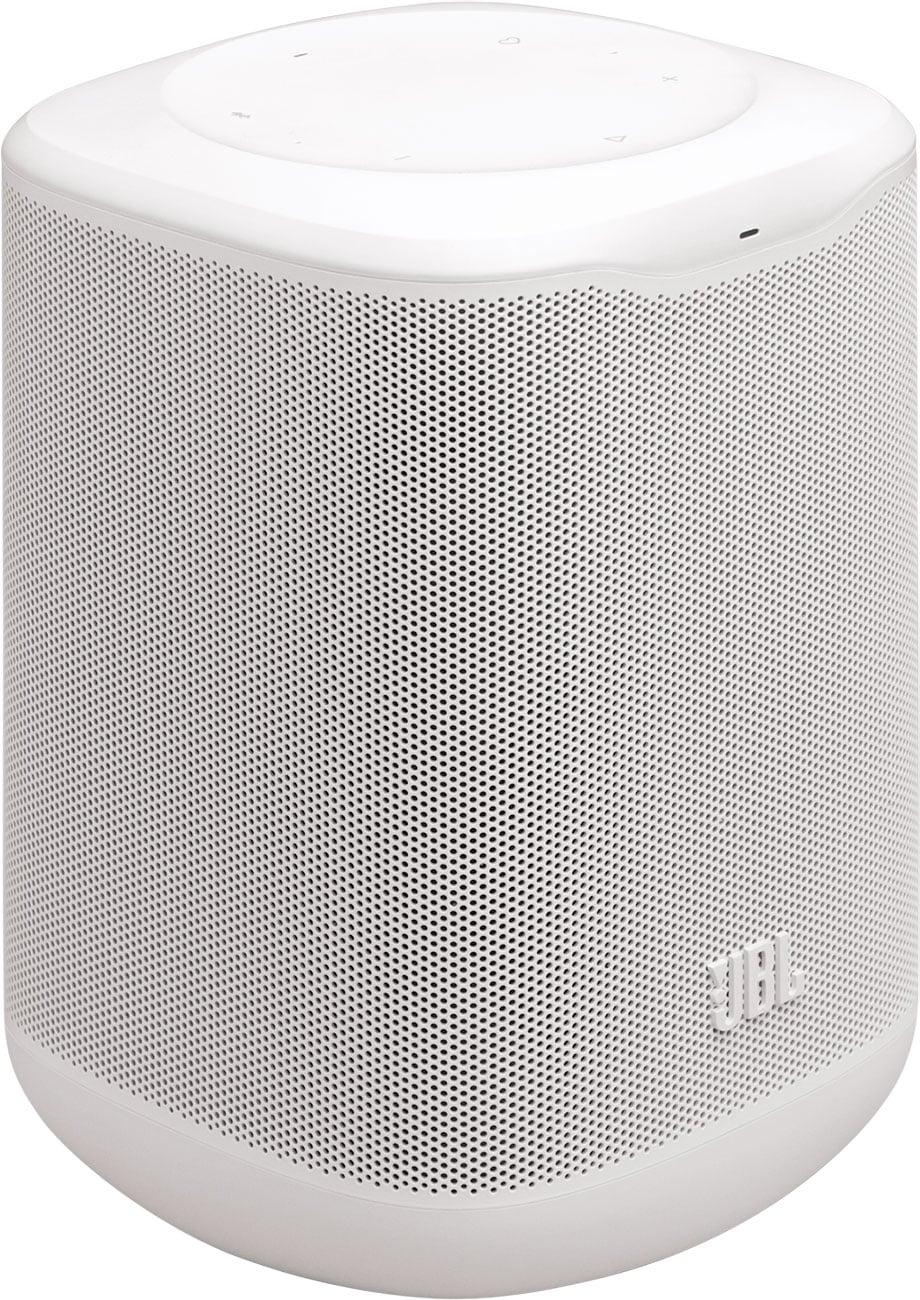 JBL - Cove M1 Wi-Fi, Bluetooth 5.3 Smart Speakers - White