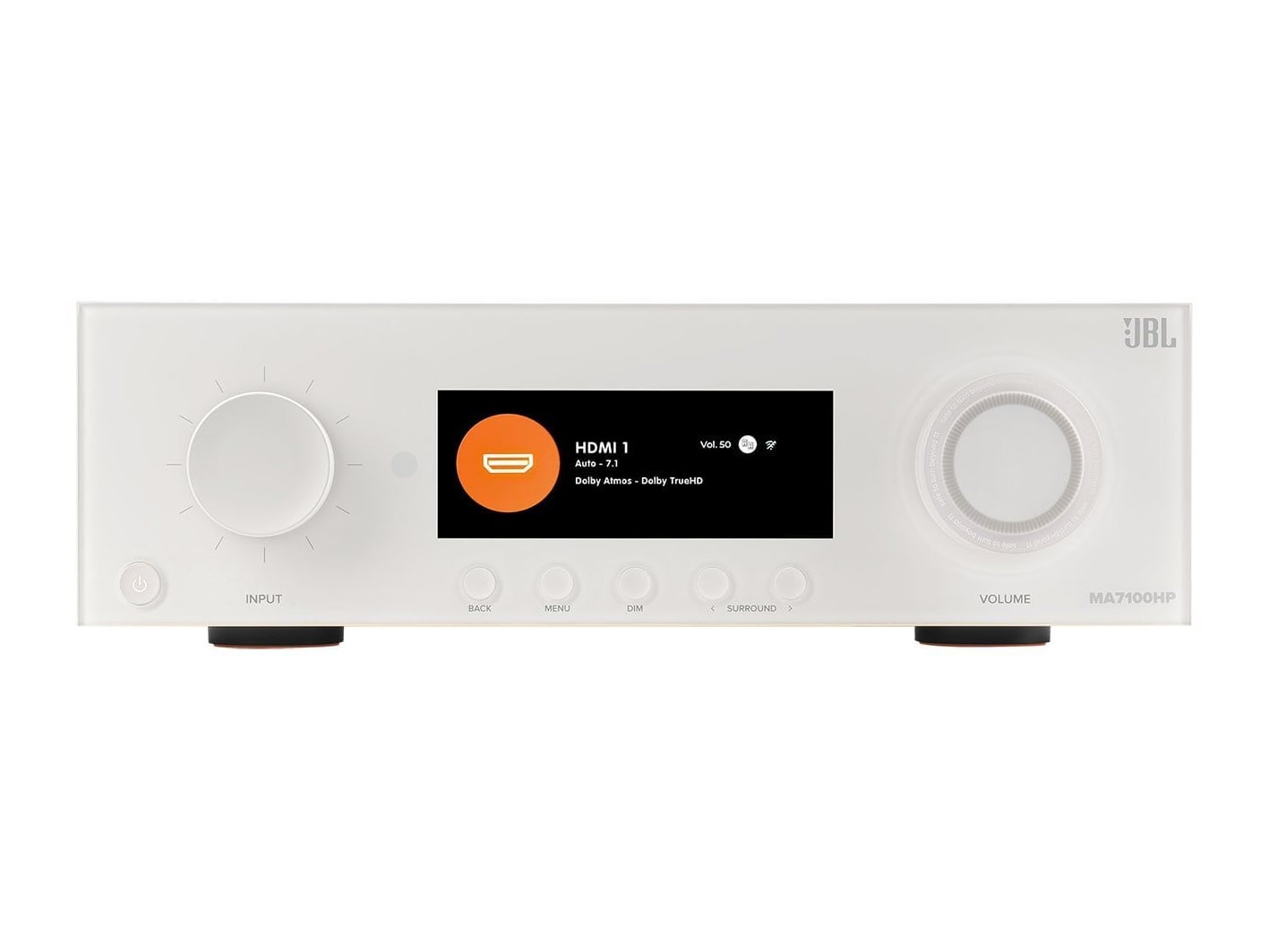 JBL - MA7100HP Home Theater Systems - White