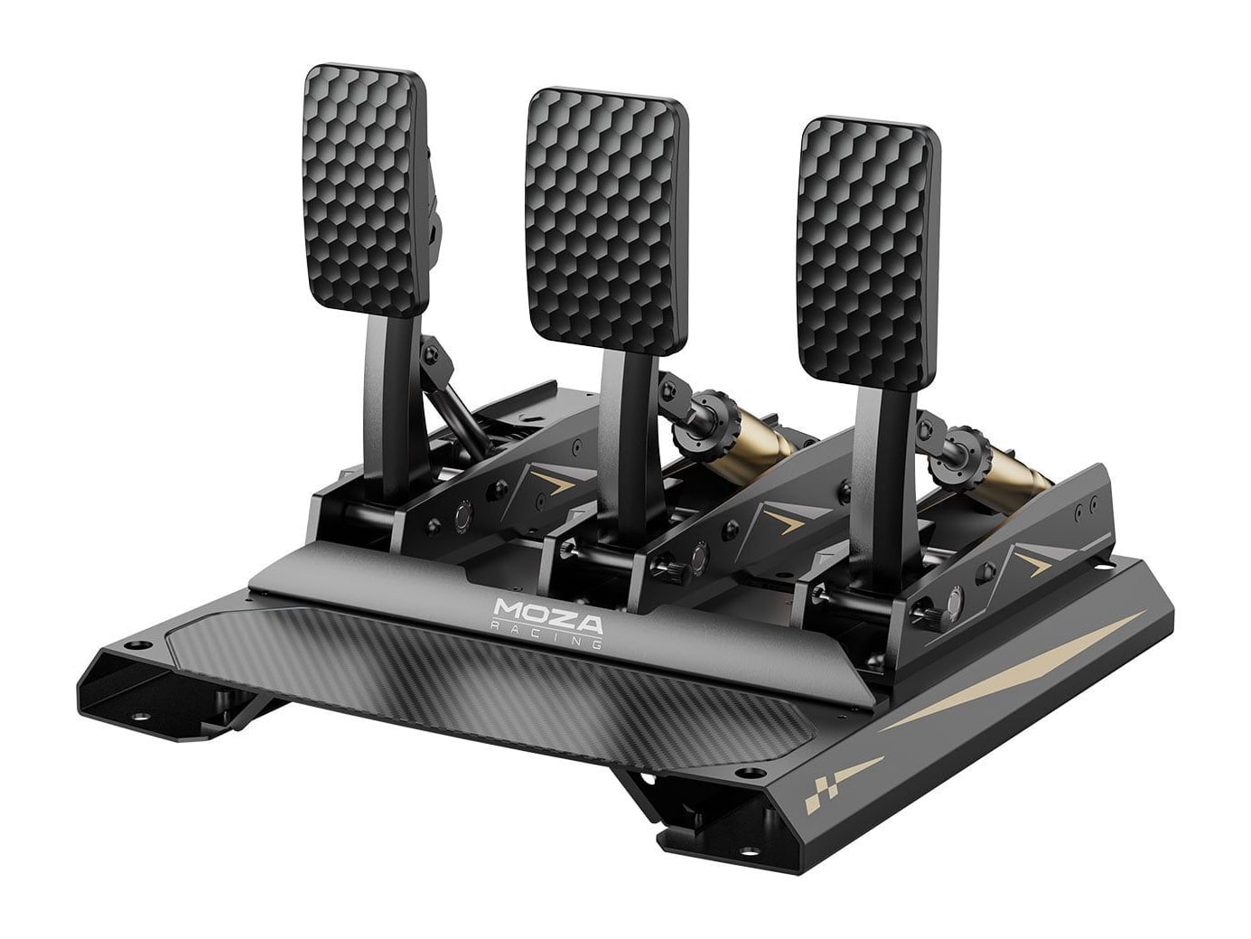 MOZA - CRP2 Load Cell Pedals (Throttle+Brake) - Black