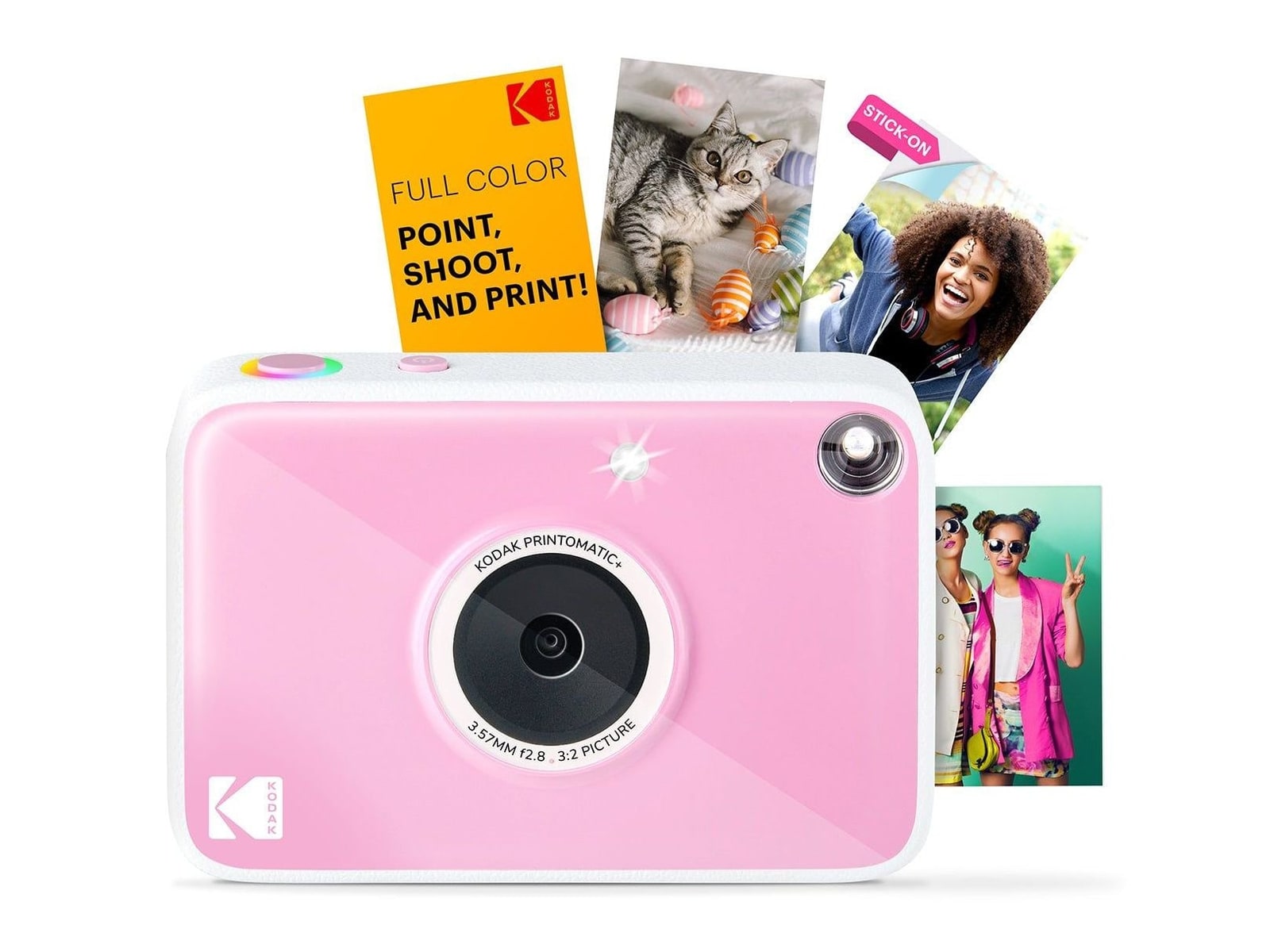 Kodak - Printomatic+ 10 MP Instant Cameras - Pink