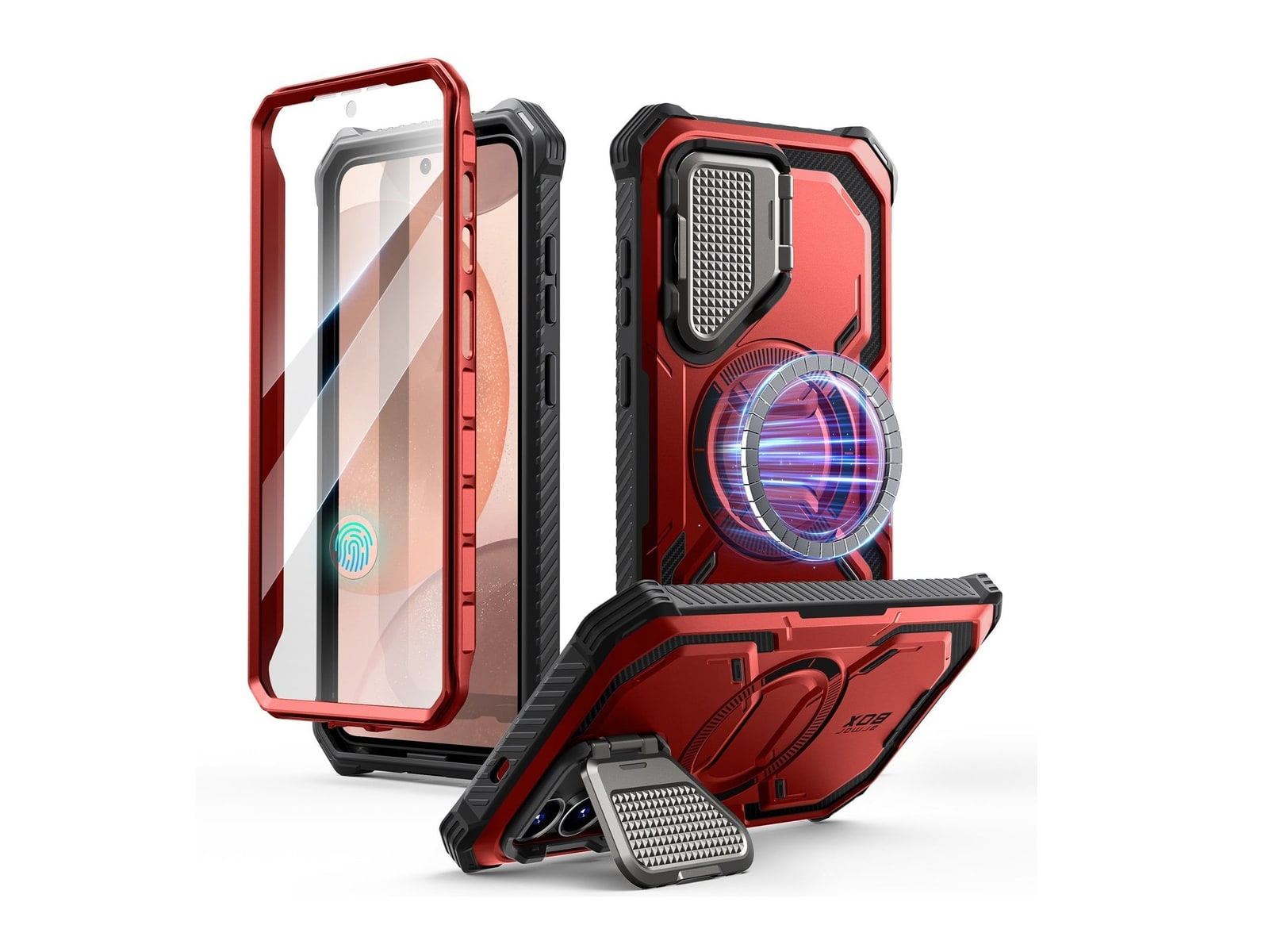 i-Blason - Armorbox - Galaxy S25 - Metallic Red