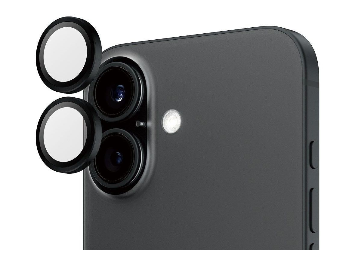 PanzerGlass - Hoops Camera Lens Protector Black iPhone 16