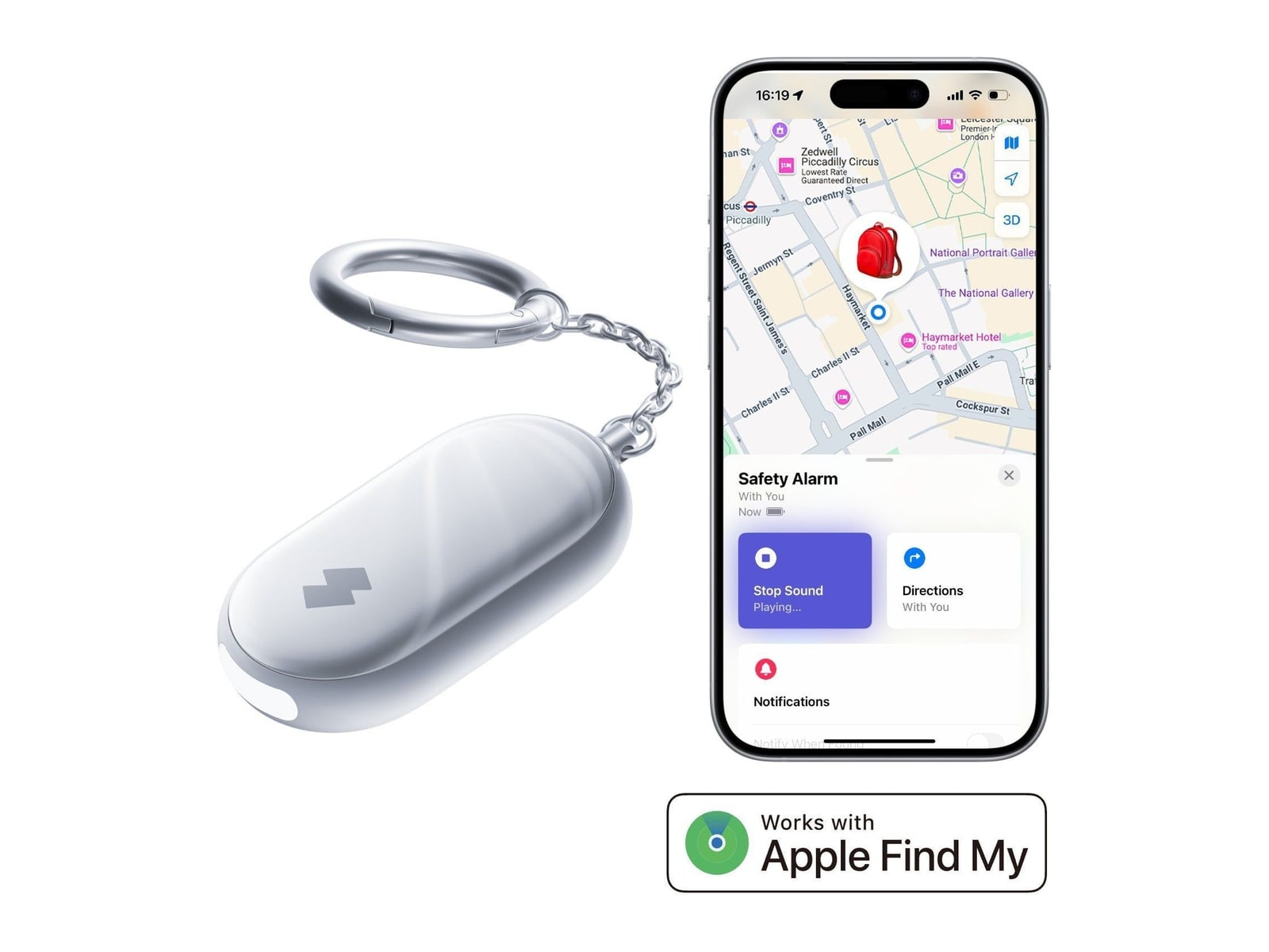 SwitchBot - Safety Alarm Smart Security - White