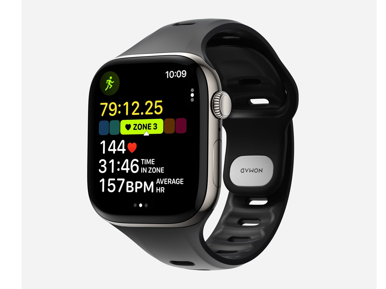 Nomad - Tempo Band - 42mm Watch Bands - Black