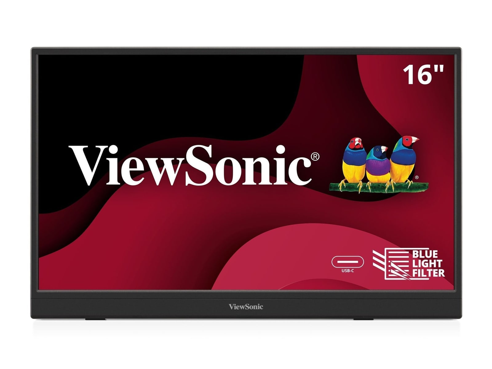 ViewSonic - 15.6" VA1653 Full HD 60Hz Portable Monitors