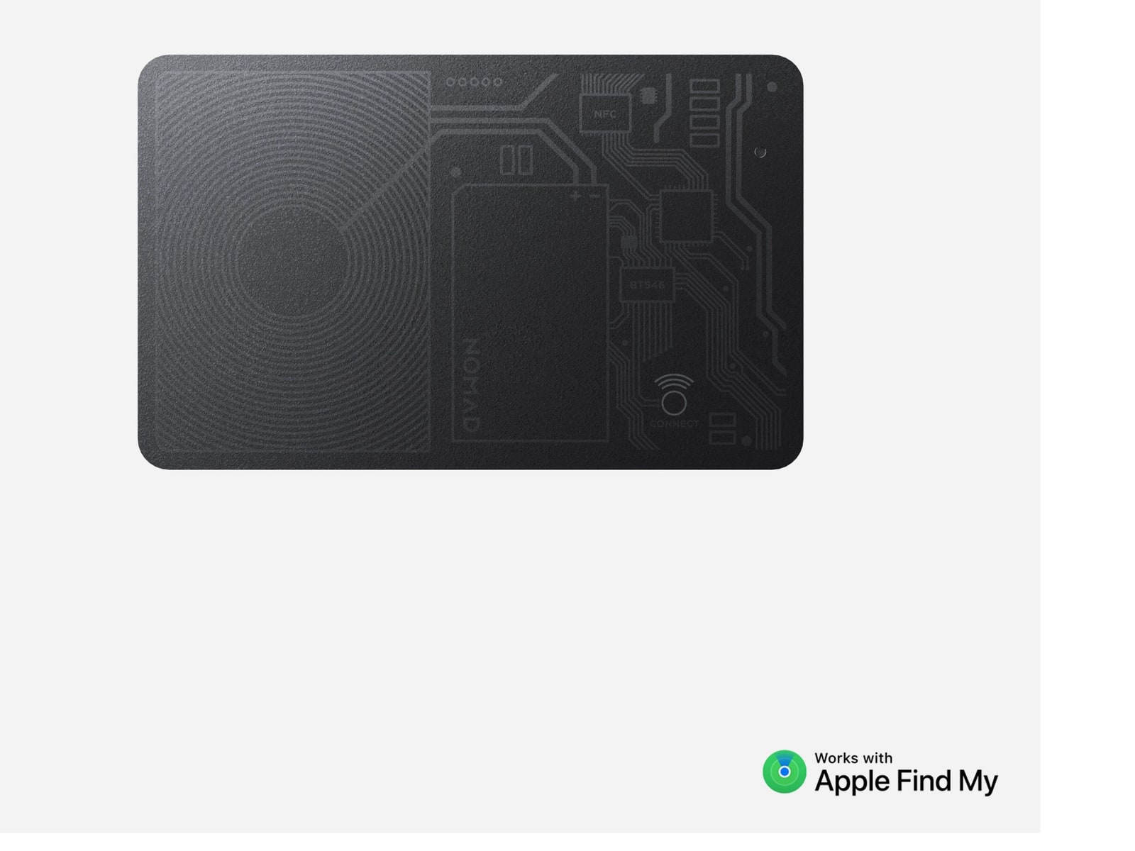 Nomad - Tracking Card Air - Find My - Black