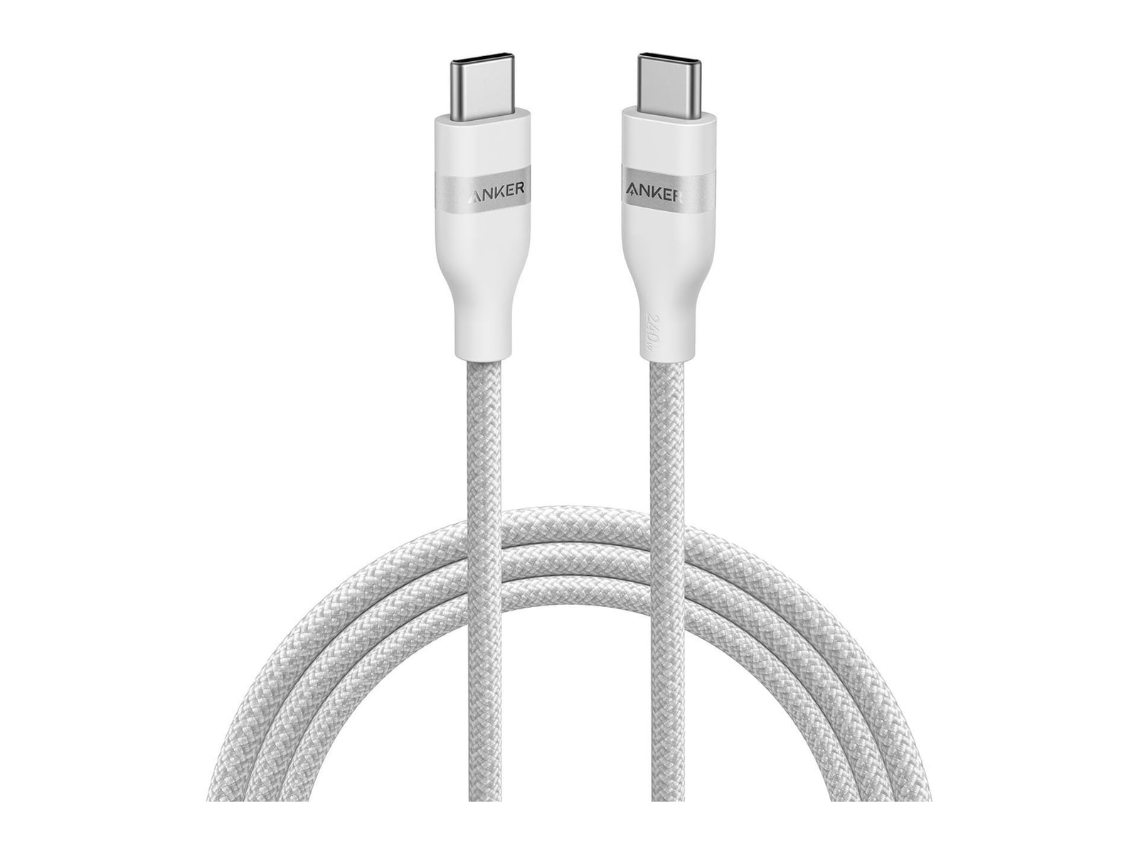 Anker - USB-C to USB-C Cable (6 ft, 240W, Upcycled-Braided) Charging Cables