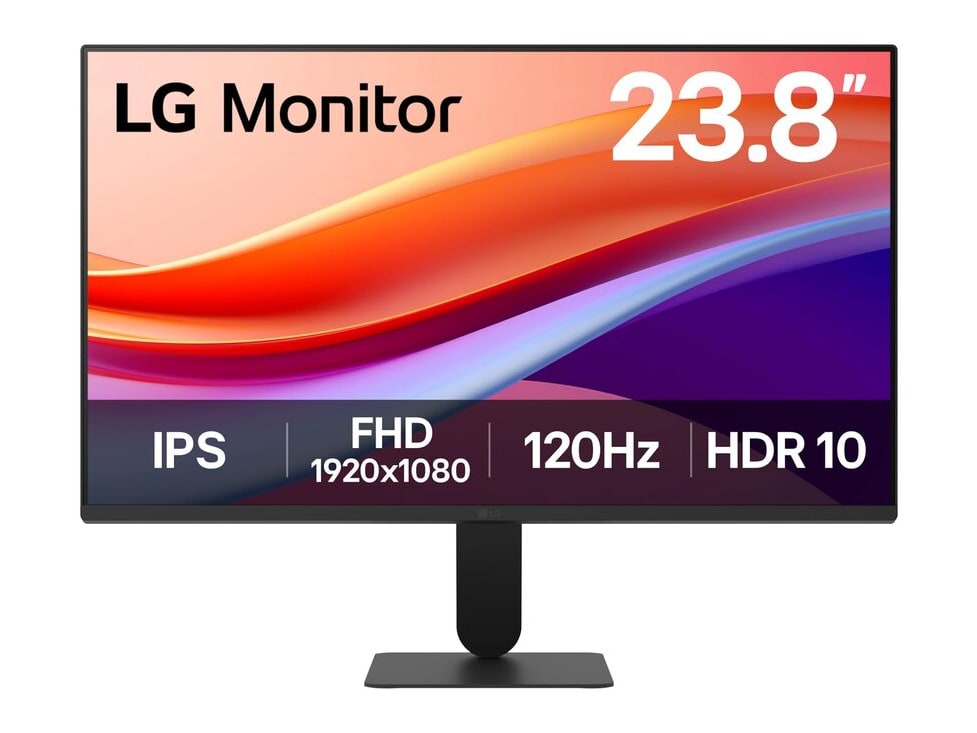LG - 23.8" 24U411A-B Full HD 120Hz Gaming Monitors