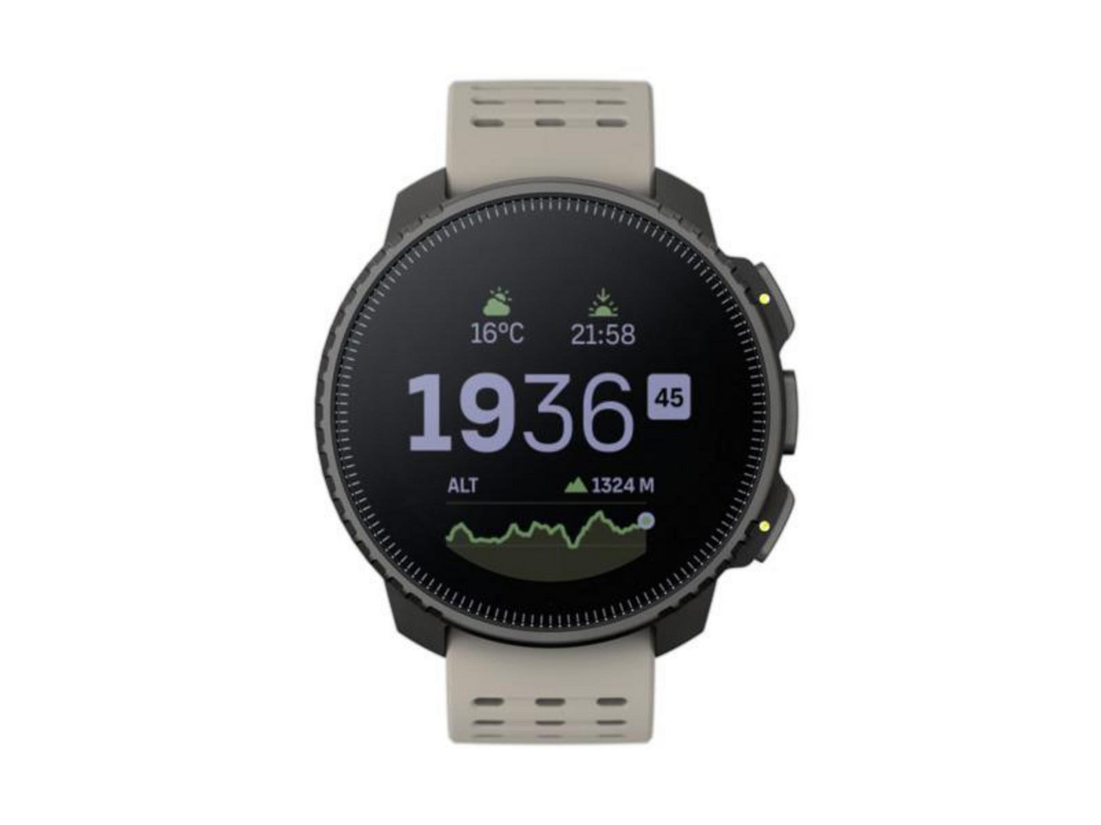 Suunto - Vertical Titanium Solar Smart Watches - Sand