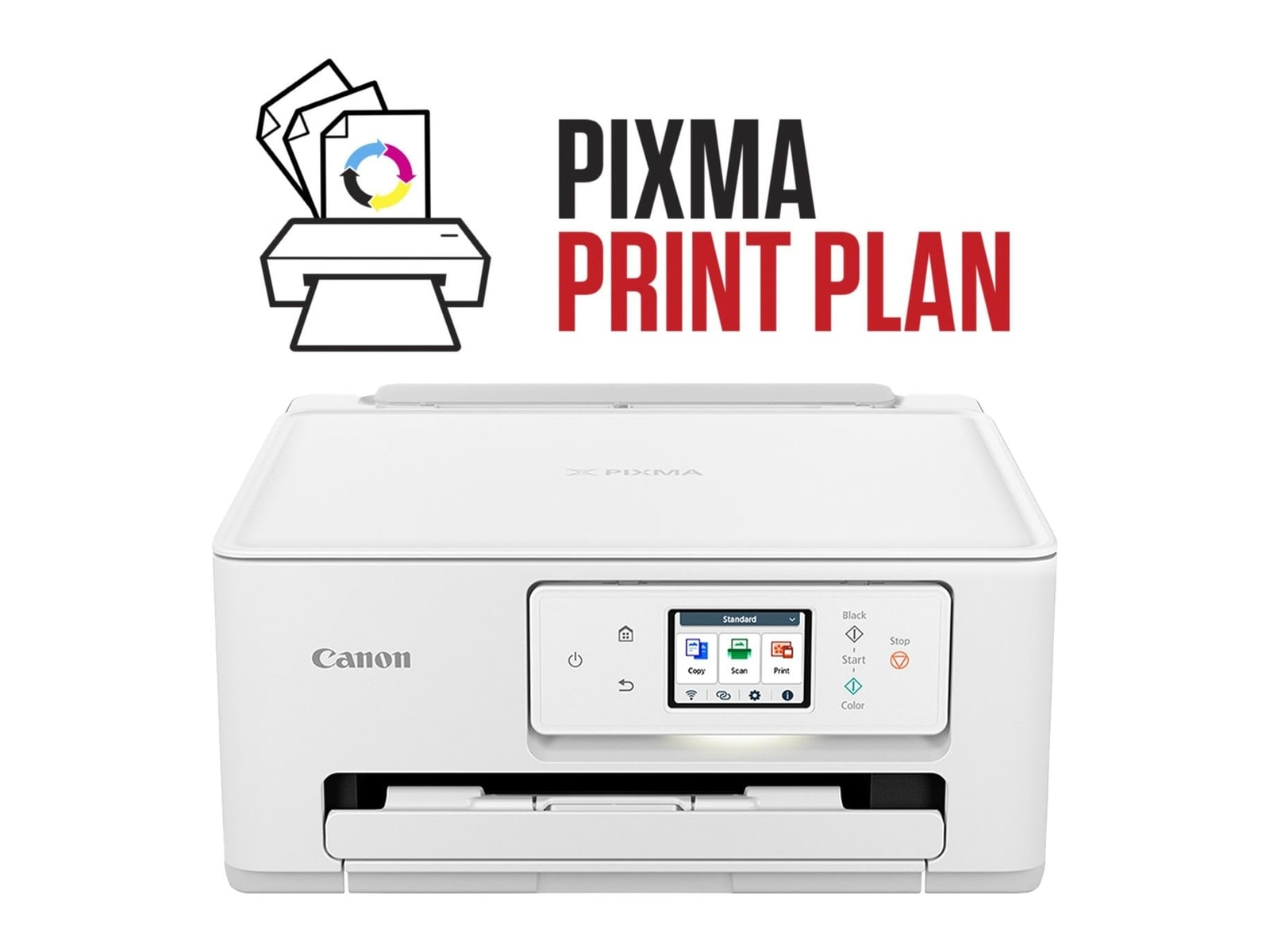 Canon - PIXMA TS7650i Printers - White