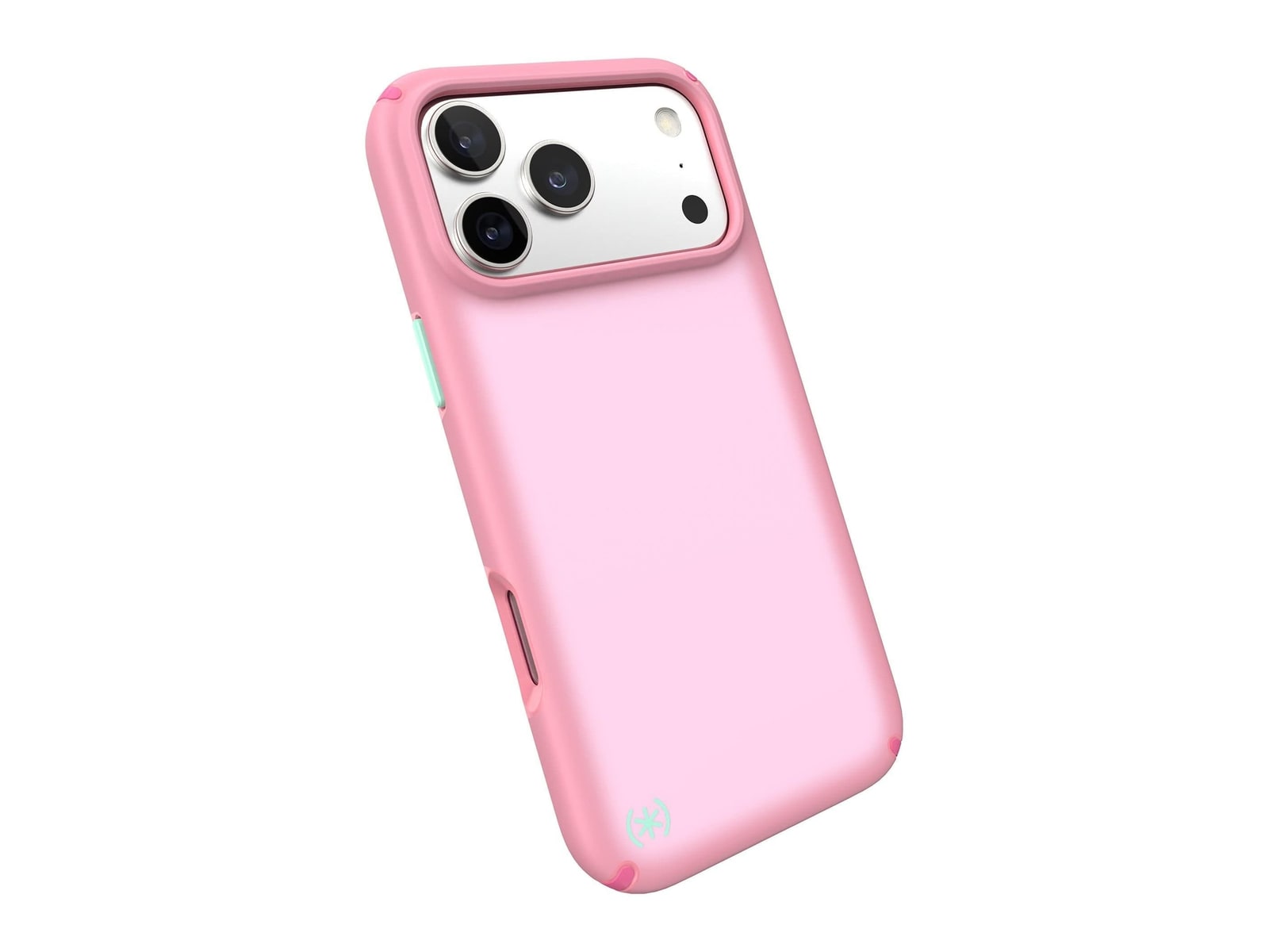 Speck - Presidio Lux MagSafe - iPhone 17 Pro Max - Ibis Pink/Dark Ibis/Kanom Green