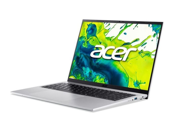 Acer - Aspire Go 16 AG16-71P-505H 16-inch - Intel Core 5 120U chip - 16GB Memory - 512GB SSD - Silver