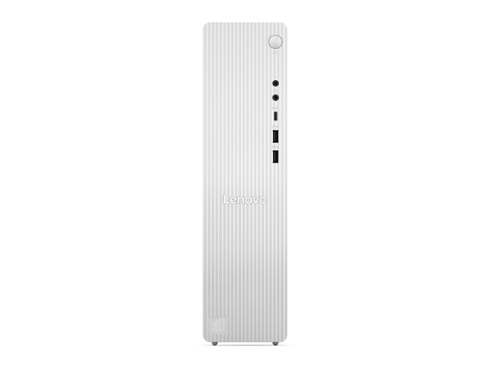 Lenovo - IdeaCentre Tower 08AKP10 - AMD Ryzen 5 220 chip - 16GB Memory - 1TB SSD - White